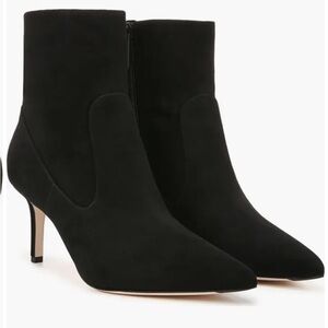 Veronica Beard Larissa Pointed Toe Bootie in Black Size 9